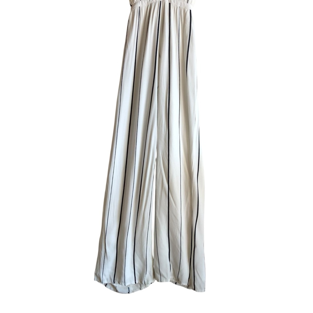 Faithfull the Brand Shutterbabe Ivory Striped Jumpsuit Small - Picture 10 of 16